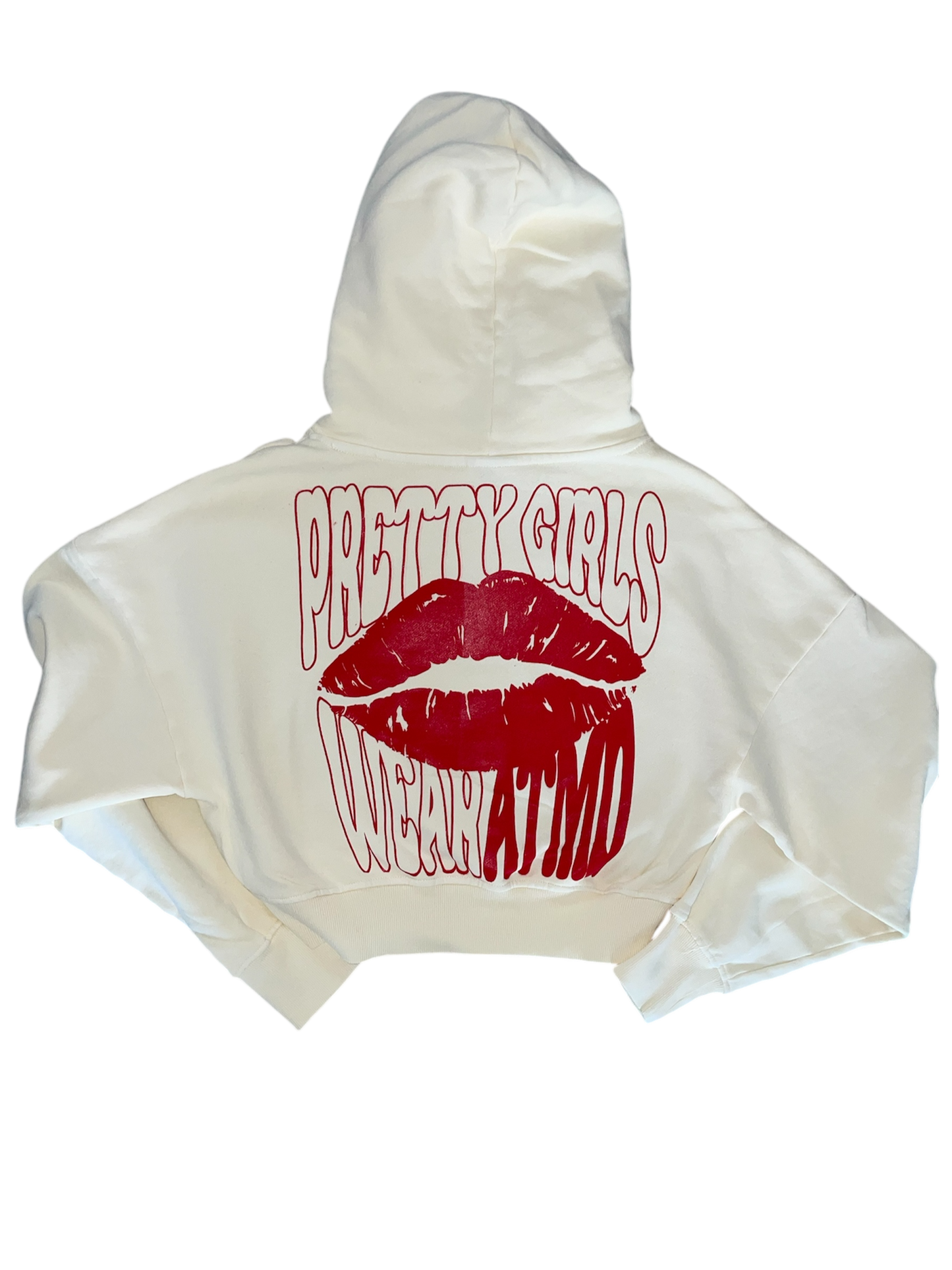 ‘Pretty Girl’ crop top hoodie