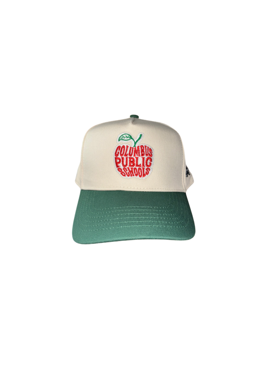 Columbus public schools snapback (Green)