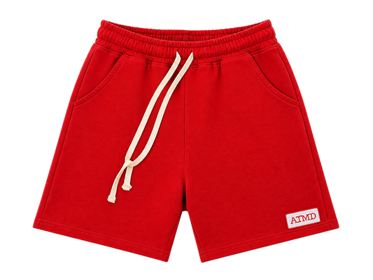 7. ATMD Sun dried shorts (Red)