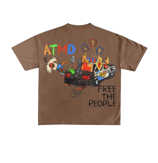 5. ‘FTP’ Free The People shirt (Brown)