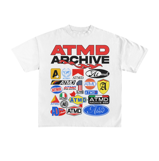 3. ATMD brand shirt (white)