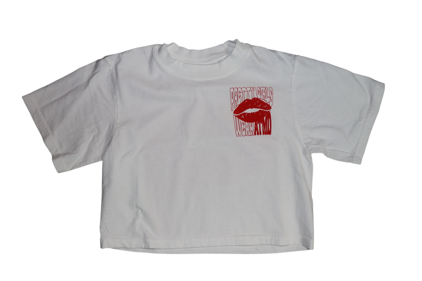 ‘Pretty Girl’ crop top tee